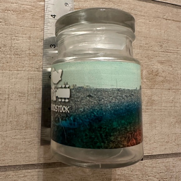 NWOT glass stash jar / Rainbow Crowd 6 oz. Jar - Picture 11 of 13